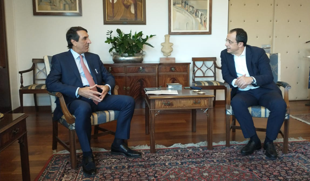 Deputy Prime Minister and Minister of Foreign Affairs Sends Written Cypriot Minister of Foreign Affa